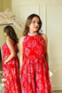 Kiara Fun Red Jumpsuit